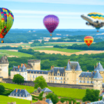 Balloon Rides Above Castles and Vineyards in France